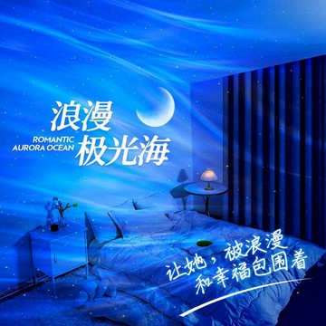 星空投影燈 小夜燈 星空燈 房間氣氛燈 助眠音樂星光燈 led夜燈 生日禮物 流动投影 可充電語音操作