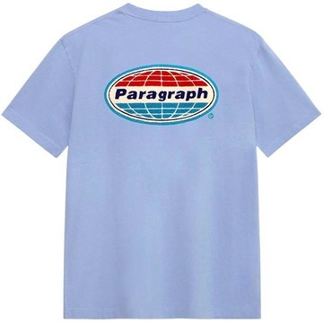【PARAGRAPH】26SS NO.040 TOWELING PATCH TEE 短T (藍色)