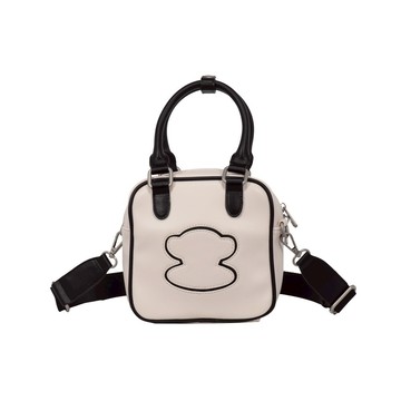 PAUL FRANK 大嘴猴 方糖包-米白/黑