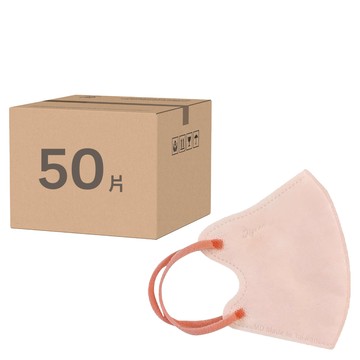 德冠 幼童3D立體耳繩  馬卡粉  50片  1盒