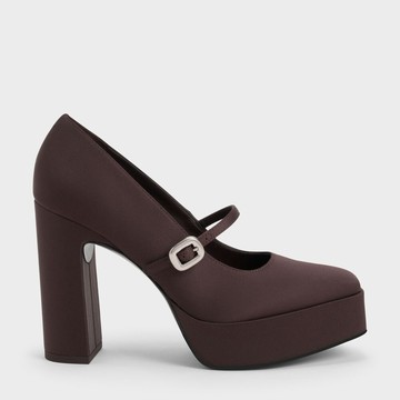 厚底瑪莉珍高跟鞋