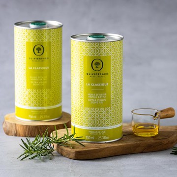 OLIVIERS&CO 210°熱炒專用橄欖油2入組+塑膠油嘴頭(馬口鐵瓶身專用)