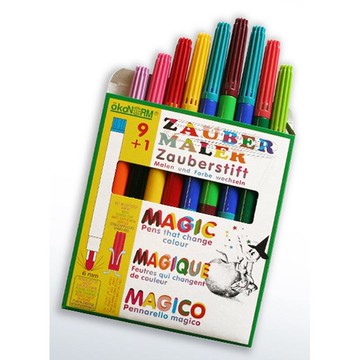 (預購) Okonorm  環保安全美術用品 魔術筆9+1色 9色 (ON72001)