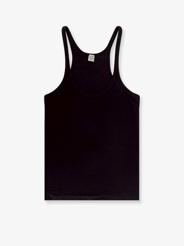 Ribbed cotton tank top - TOTEME - gender_Woman