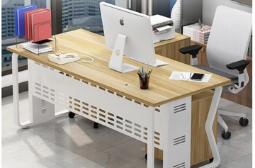 辦公桌老板臺式書桌子經理轉角簡約現代簡易大主管辦工單人電腦桌nks歐歐流行館