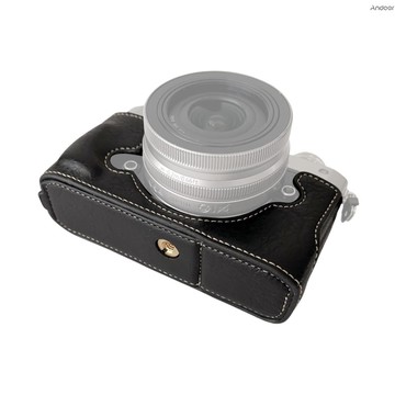 相機包便攜式相機保護套復古風格相機包支架手提包底部開口設計,帶肩帶更換,適用於 Z fc 相機 Came-228