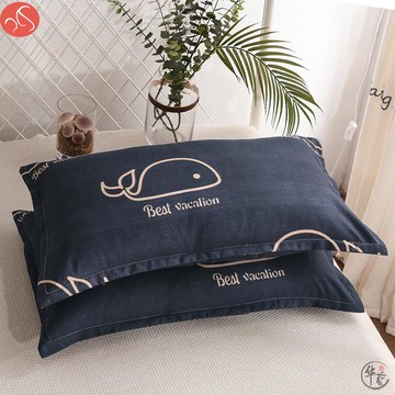 套情侶大單人枕頭宿舍48x74枕用碼一對40x60套小號枕套枕芯裝學生