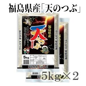 福島県産米　天のつぶ　5kg×２袋