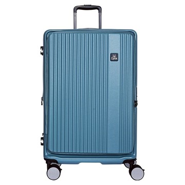 Lynx 美國山貓 前開式中大型行李箱 LF75  灰藍  29吋