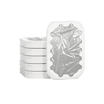 LC｜垃圾桶配件浴廁版-垃圾袋盒6入