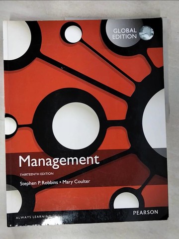 【書寶二手書T4／大學商學_EHA】Management_Stephen P. Robbins