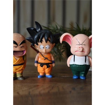 七龍珠手辦模型童年悟空克林龜仙人烏龍汽車擺件新年禮物兒童玩具