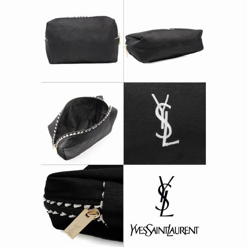 イヴサンローラン ポーチ YVES SAINT LAURENT コスメポーチ イブサン ...