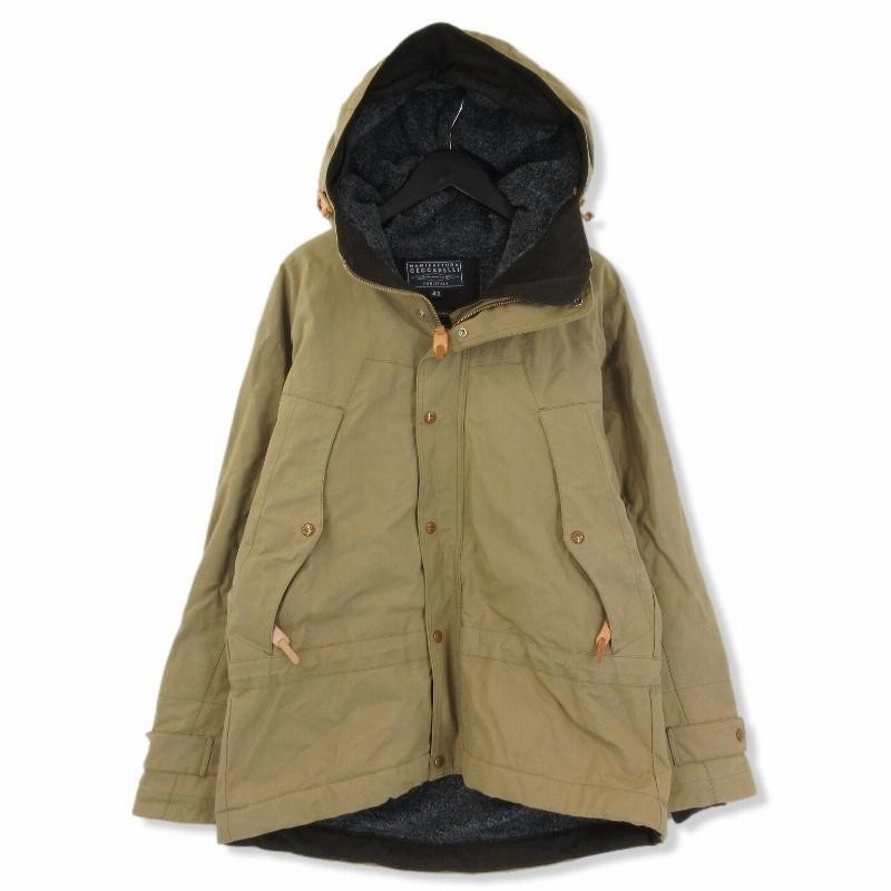 MANIFATTURA CECCARELLI マニファッツュラ チェカレリ マウンテンジャケット 7003 Mountain Jacket ワックス  ベージュ 42 71007936 | LINEブランドカタログ