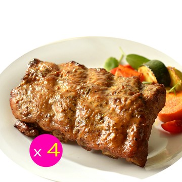 卜蜂 歐式香烤肋排 超值4盒組(260g/盒)_團購美食.居家料理.露營燒烤