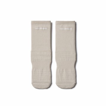 Nozzle Quiz 後研 Essential 中筒襪 長襪 男女款 基本款 米色 透米 台灣製 單一尺寸 抗菌 BDESSX02WS