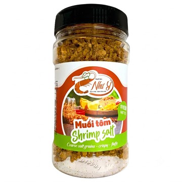 Muoi Tom Nhu Y 蝦鹽 特粗鹽  150g  1罐