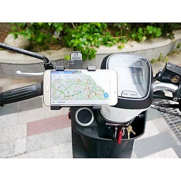 【逸品汽車百貨】自行車 5~8吋平板電腦支架 單車手機架 機車導航架 摩托車支架 GPS支架 摩托車平板支架