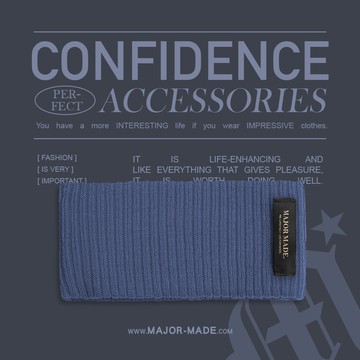 多色針織彈性髮帶