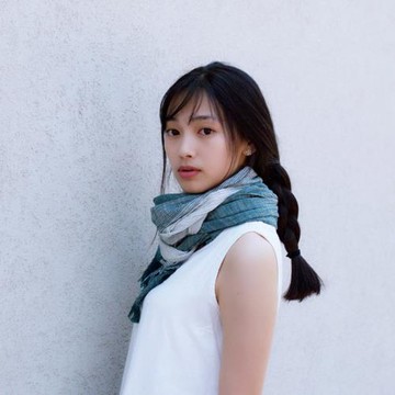 森女文藝日系條紋夏季兩用圍巾