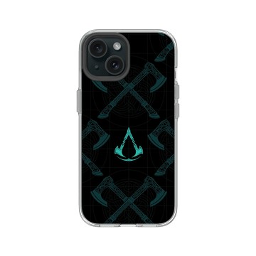 iPhone 15 Clear 透明 - Assassin's Creed - Valhalla - Dual Axes