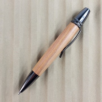 台灣紅檜旋轉原子筆/手工原子筆/KOBE手工筆