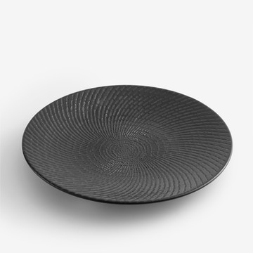 日式 旋紋流星 30.5cm 陶瓷圓盤｜單品