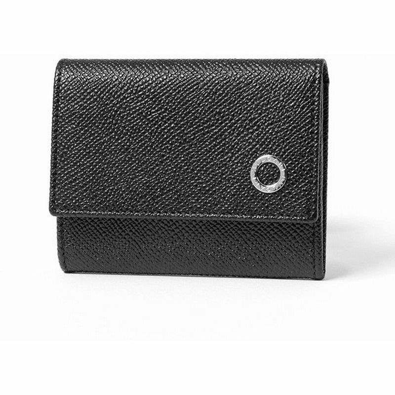 Bvlgari ブルガリ 2608 Man レザー コインケース カードケース 小銭入れ ミニ財布 Black Palladium フラグメントケース メンズ 通販 Lineポイント最大0 5 Get Lineショッピング