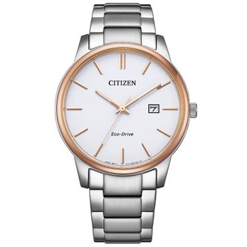 CITIZEN星辰 PAIR系列 簡約時尚 光動能腕錶 BM6979-91A