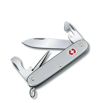 VICTORINOX 瑞士維氏 瑞士刀 Alox 8用 93mm 銀 0.8201.26