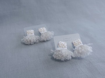 奶霜絮語・手工刺繡耳環