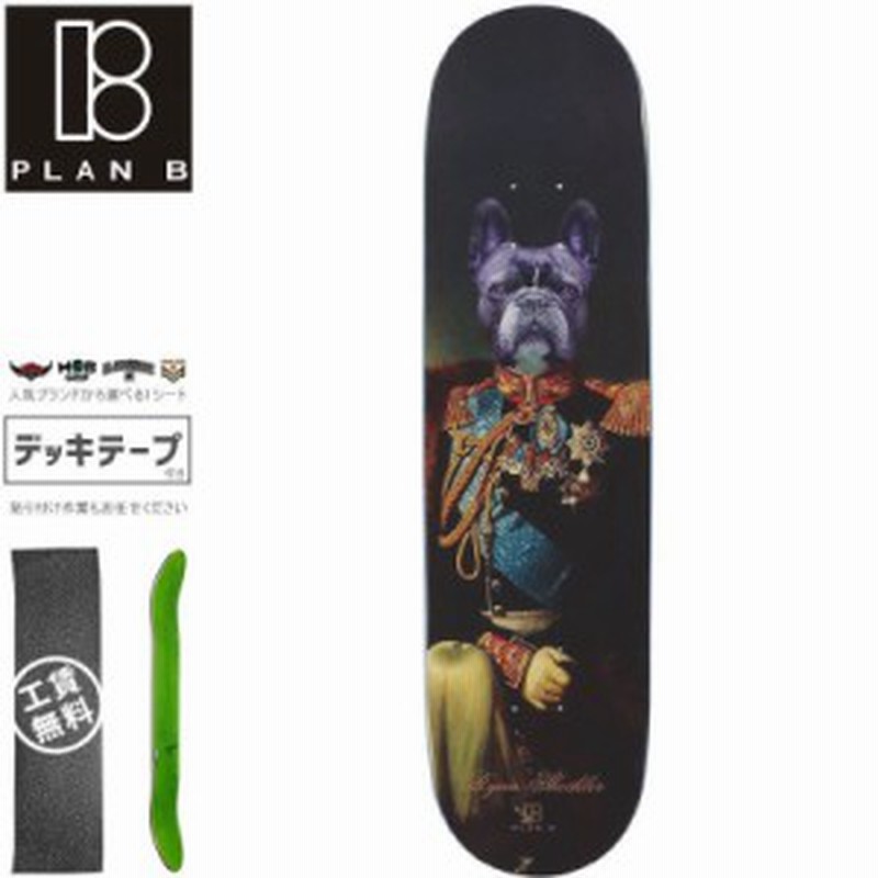 プランビー PLAN-B スケートボード デッキ SHECKLER PORTRAIT DECK  