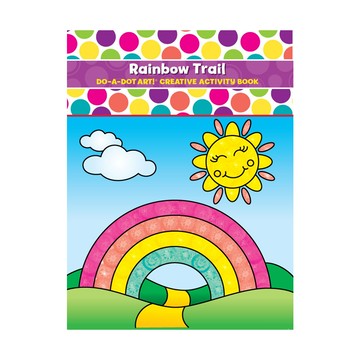 DO-A-DOT ART 點點畫冊:彩虹蹤跡 創意活動書  彩虹  1本