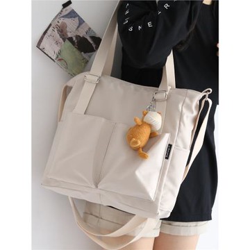 NR包包女大容量輕便斜挎包2025新款百搭大學生補習單肩背包書包