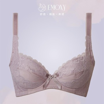 【EMESY】機能側邊加高 有鋼圈 涼感內衣/胸罩 BCD罩杯 / 蓮藕色 8088