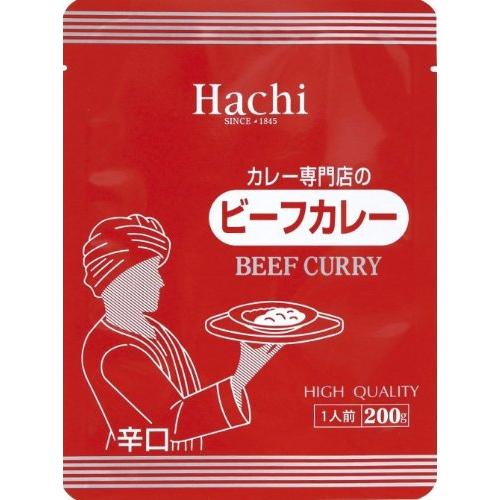 ハチ カレー専門店のビーフカレー辛口 200g×15個