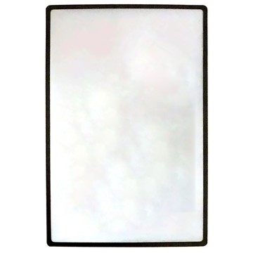 AHOYE 手持大面積超薄led放大鏡 12 x 8.1 x 0.1cm  透明色  1個