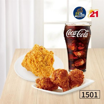 【21Plus/21風味館】1501韓式小棒腿炸雞獨享餐好禮即享券