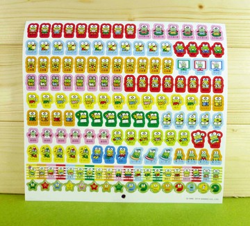 【震撼精品百貨】KeroKeroKeroppi 大眼蛙 綜合貼紙 震撼日式精品百貨