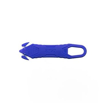 【OLFA】拋棄式 安全工作刀 藍色 10支/包 SK-15/10/BLU 型