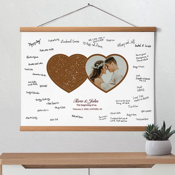 定製化婚禮佈置  浪漫客製化星空賓客簽名板 和星星一同見證