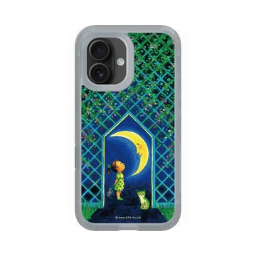 iPhone 16 AirX 流變灰 - 幾米 Jimmy Liao - 幸運遇見你-遇見月亮