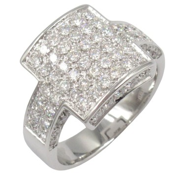 JEWELRY 無品牌珠寶 18K白金 鑽石 戒指 17 【二手名牌BRAND OFF】