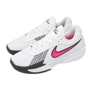 [ACS] Nike 籃球鞋 Air Zoom GT Cut Academy EP 男鞋 白 桃紅 氣墊 緩震 FB2598-108
