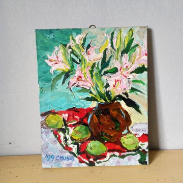 油畫創作掛畫擺飾居家裝飾陳炫亨創作