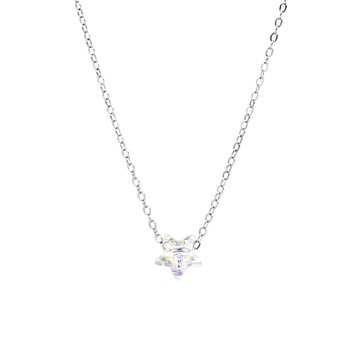 [純銀] 幻彩星光項鍊 / 2色 / Iridescent Starlight Necklace