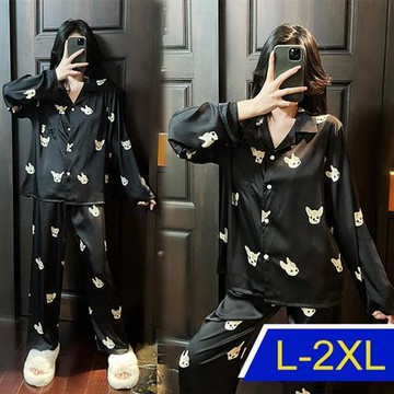 【韓國K.W.】韓國專櫃完美必備家居服套裝(親膚/舒適/休閒/睡衣)