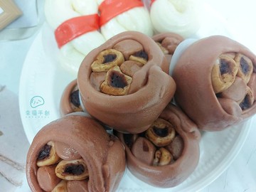 閏月 豬腳麵線饅頭  慶生 祝壽饅頭 造型饅頭