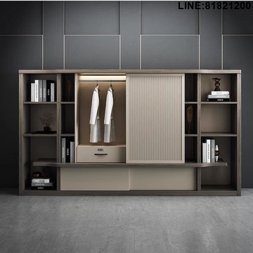 文件櫃 辦公櫃 書櫃 隔斷櫃 組合櫃 置物櫃 免運 開發票 家具木質文件櫃高櫃老板辦公室配套背景櫃儲物檔案櫃帶移門抽屜 支持訂製