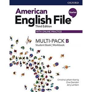 American English File 3／E Starter Student Book／Workbook Multi-Pack B with Online Practice